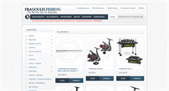 Desktop Screenshot of fragoulis-fishing.com